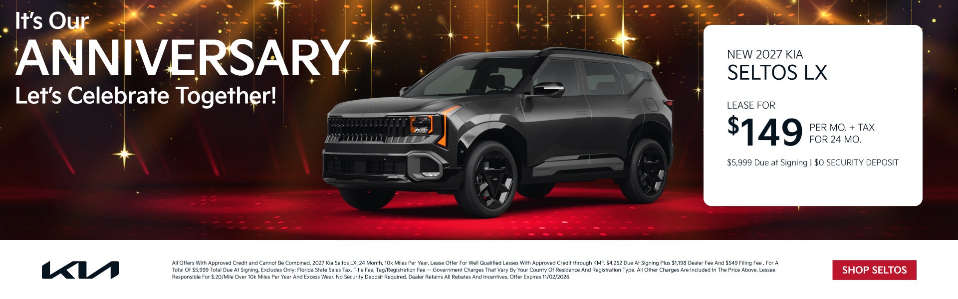 NEW 2027 KIA SELTOS LX